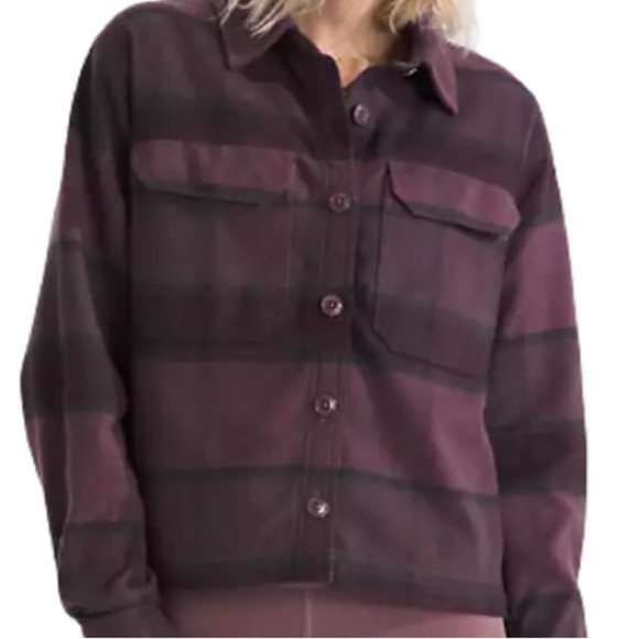 Women’s The North Face Valley Flannel Shirt Large MSRP $110 - Picture 5 of 7